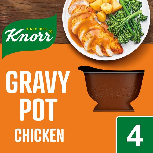 Knorr 4 Chicken Gravy Pot, 4 x 28g