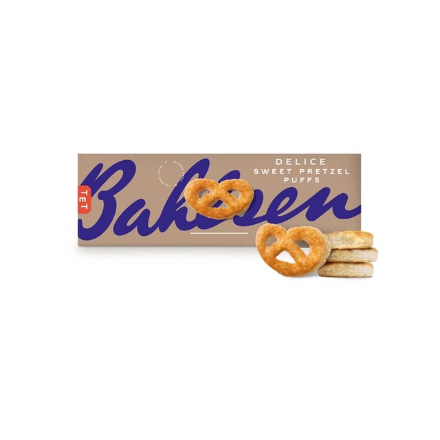 Bahlsen Delice Sweet Pretzel Puff Pastry Biscuits, 100g