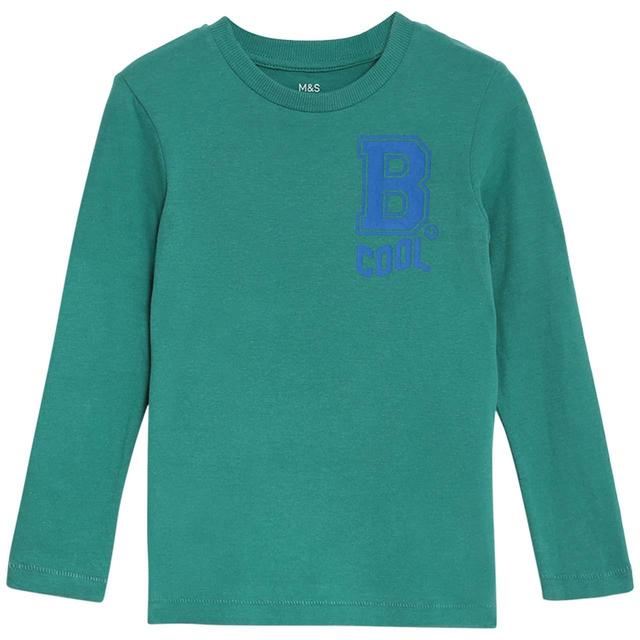 M & S Be Cool Top, 2-3 Years, Green