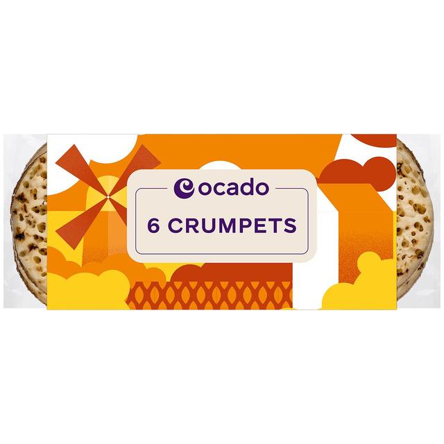 Ocado Crumpets, 6 Per Pack