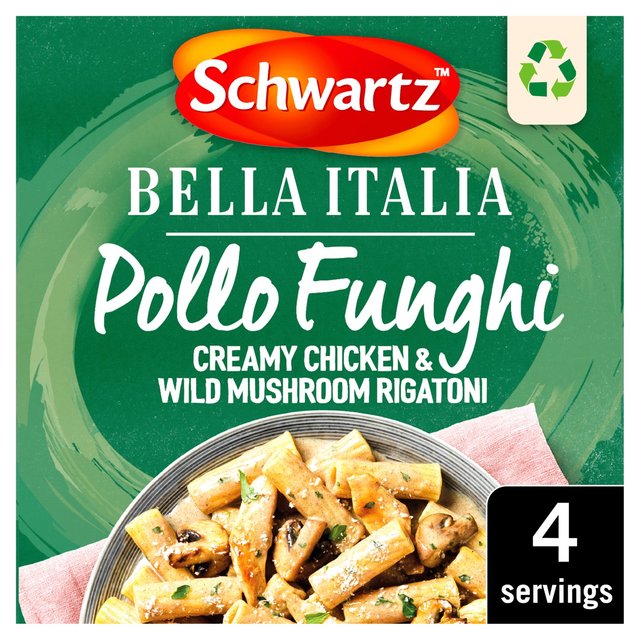 McCormick Schwartz x Bella Italia Pollo Funghi, 30g