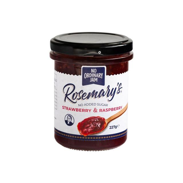 Rosemary’s No-Added Sugar Strawberry & Raspberry Spread, 227g
