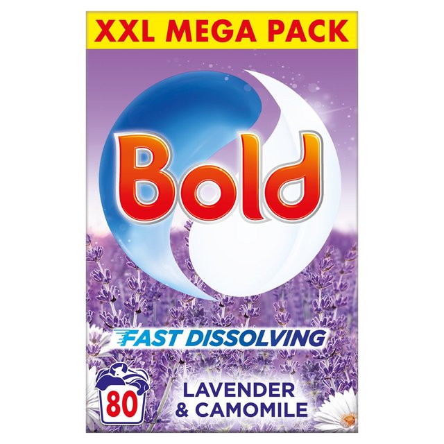 Bold Washing Powder Lavender & Camomile 80 Washes, One Size