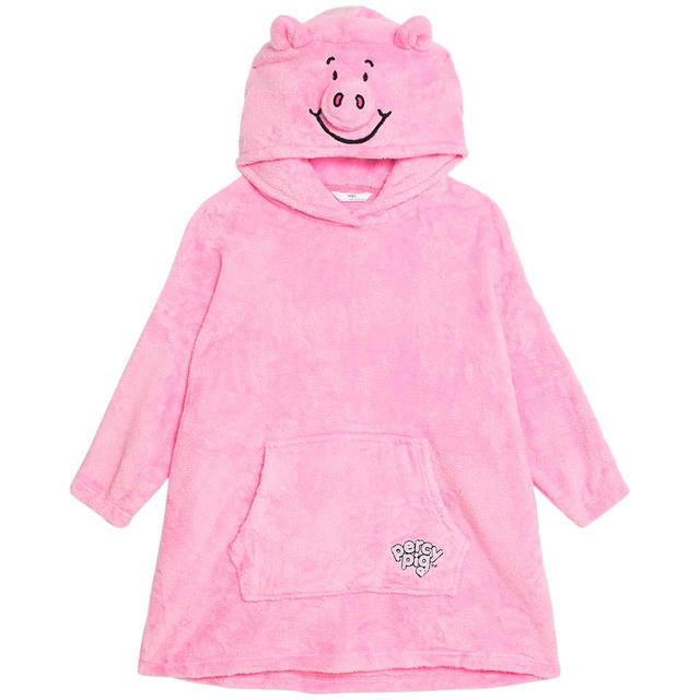 M & S Percy Pig Oversized Hoodie M Pink