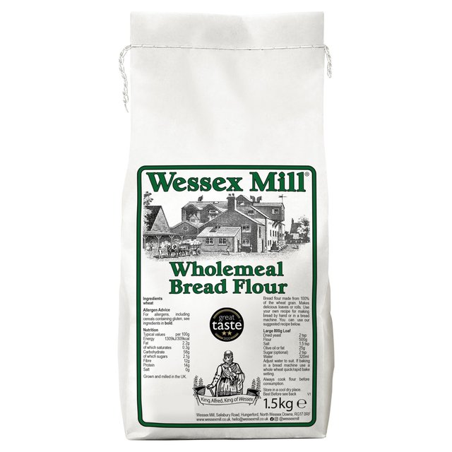 Wessex Mill Wholemeal Bread Flour, 1500g