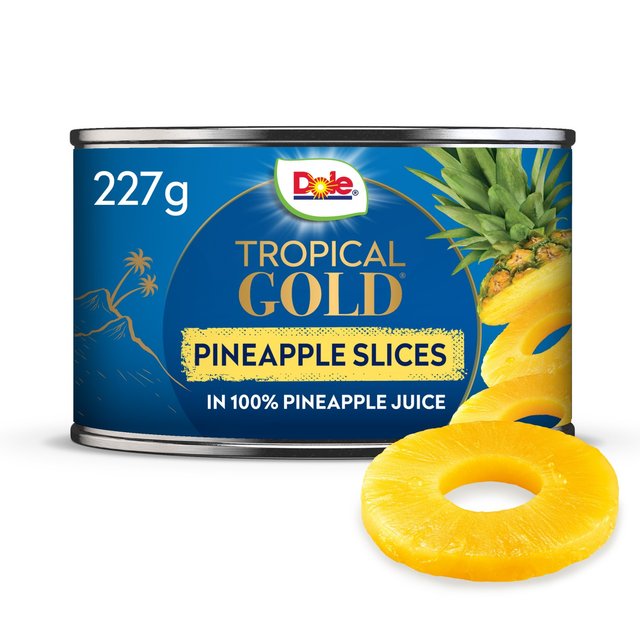 Dole Pineapple Slices in Juice Cans, 227g