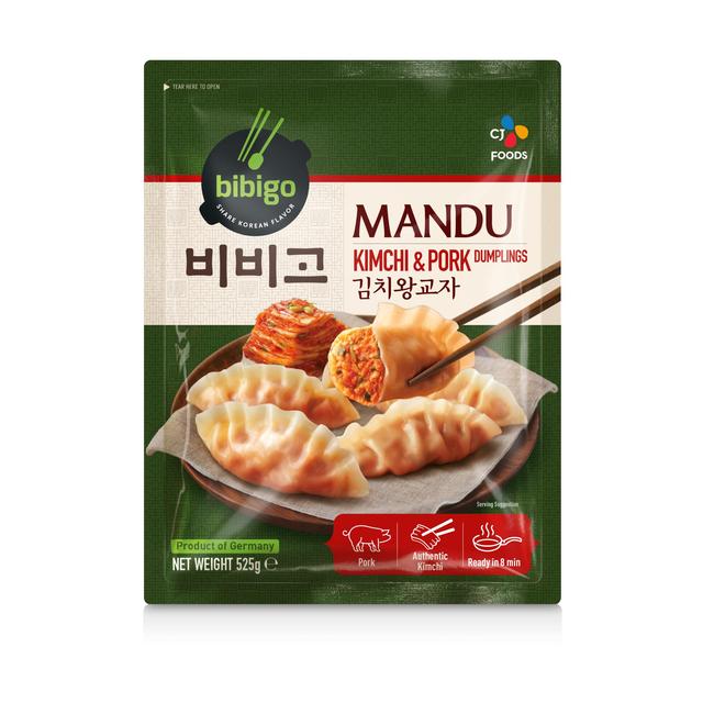 CJ Foods Bibigo Kimchi & Pork Mandu Dumpling, 525g