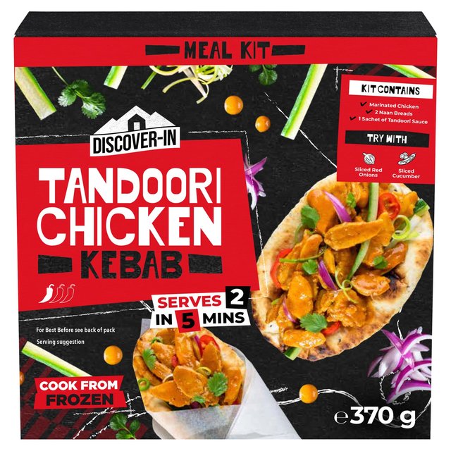 Discover-In Tandoori Chicken Kebab Kit, 370g