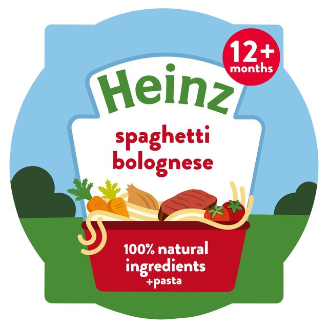 Heinz Spaghetti Bolognese Baby Food Tray 1+ Year, 200g