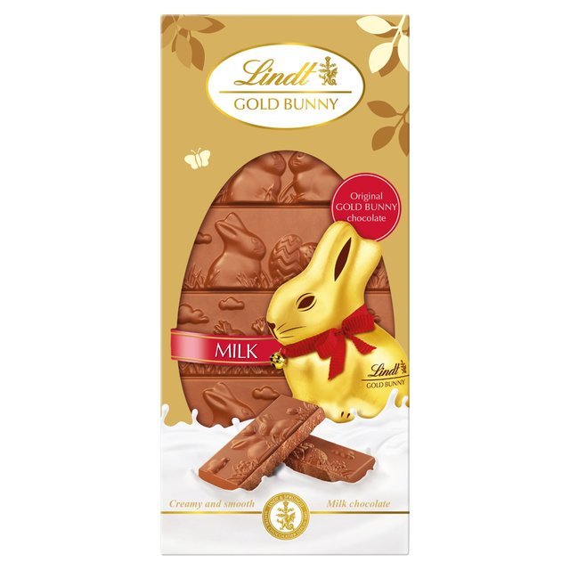 Lindt Gold Bunny Milk Chocolate Easter Bar, 120g