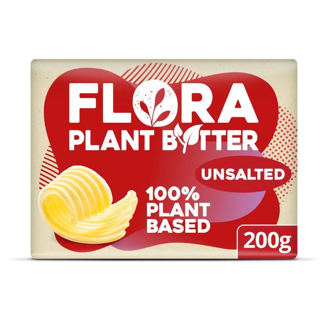 Flora Plant Butter Unsalted, 200g