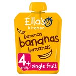 Ella's Kitchen Bananas First Tastes Baby Food Pouch 4+ Months