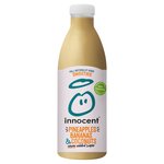 Innocent Smoothie Pineapples Bananas & Coconuts
