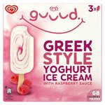 Guuud Raspberry Greek Style Yoghurt Lollies