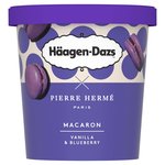 Haagen-Dazs Macaron Vanilla & Blueberry Ice Cream