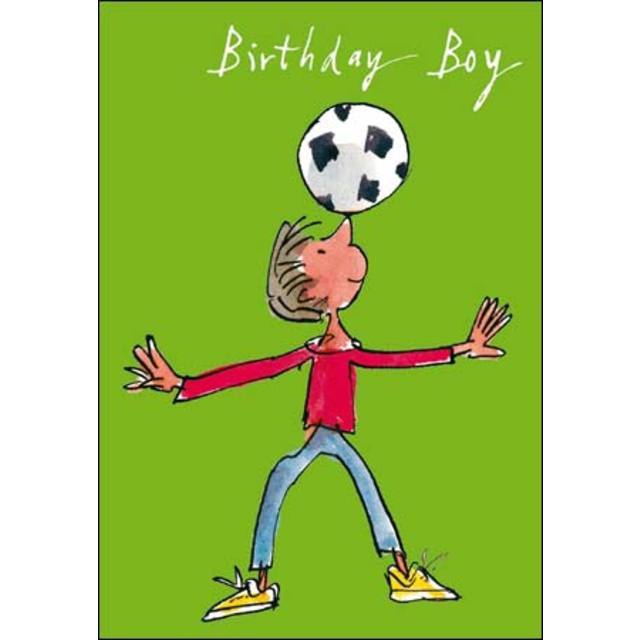 Quentin Blake Birthday Boy Birthday Card, One Size