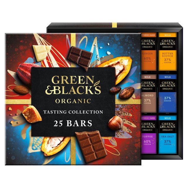 Green & Black’s Organic Tasting Chocolate Collection, 395g
