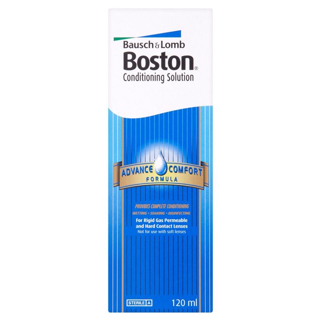 Bausch & Lomb Boston Conditioning Solution for RGP Lenses, 120ml