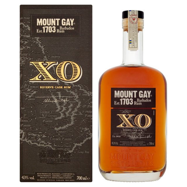 Mount Gay Extra Old Rum 70cl From Ocado