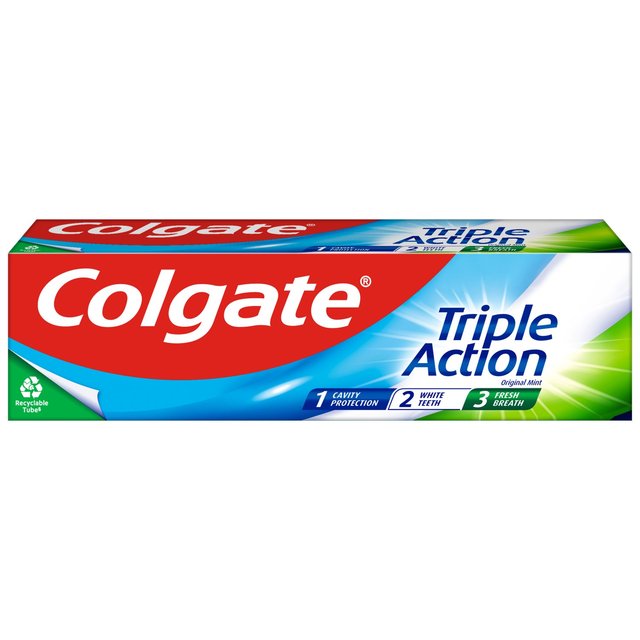 Colgate Triple Action Toothpaste, 75ml