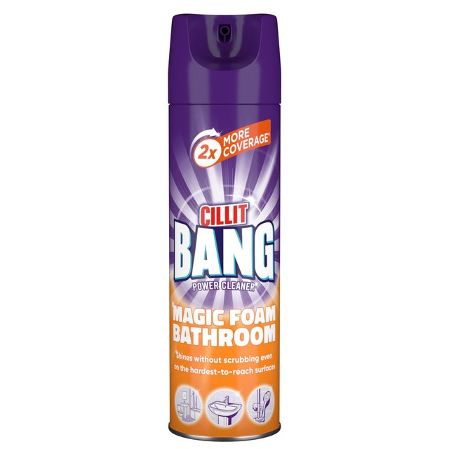 Cillit Bang Soapscum & Shine Foam Spray, 600ml