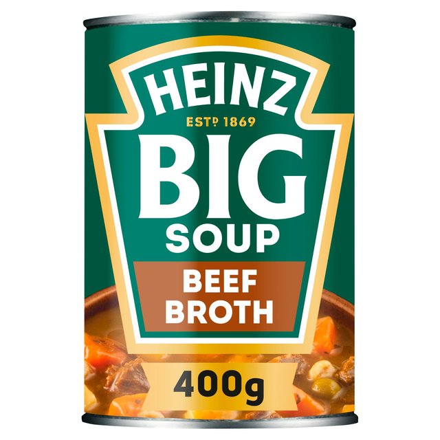 Heinz Beef Broth Chunky Big Soup, 400g