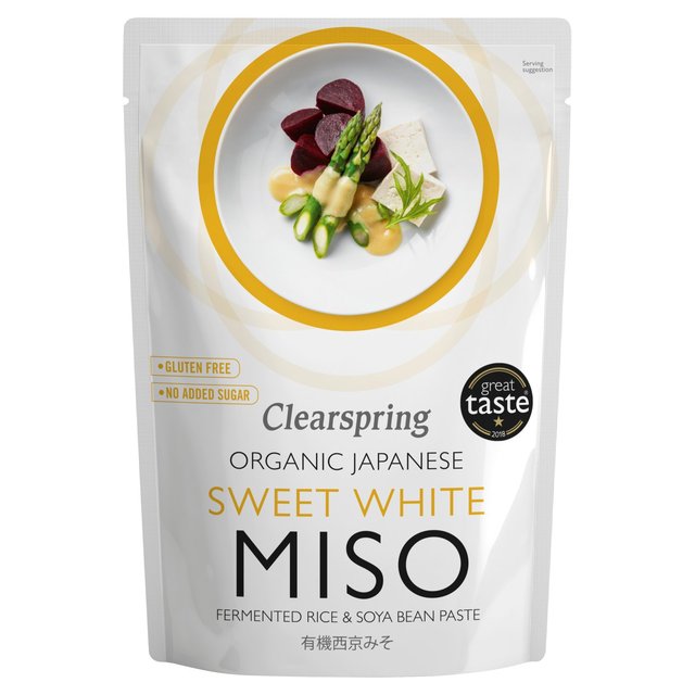 Clearspring Gluten Free Organic Sweet Miso Paste White, 250g