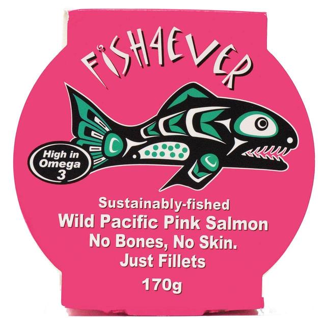 Fish 4 Ever Wild Pacific Pink Salmon, 170g