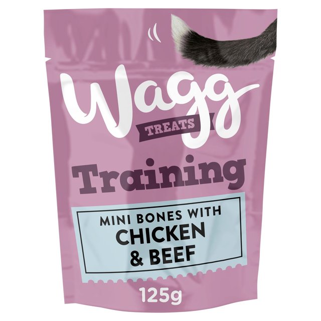 Wagg Training Dog Treats With Chicken & Beef, 125g