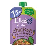 Ella's Kitchen Chicken Roast Dinner Baby Food Pouch 7+ Months