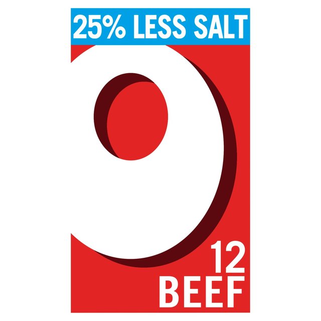 Oxo 12 Reduced Salt Beef Stock Cubes, 71g