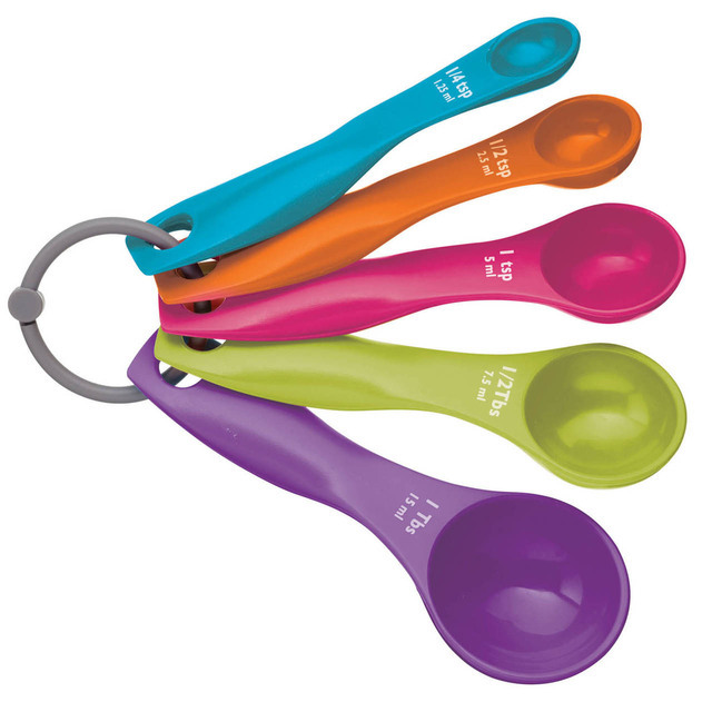 Colourworks Measuring Spoons Set, 5 Per Pack