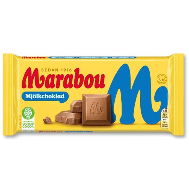 Marabou Mjolkchoklad Milk Chocolate, 200g