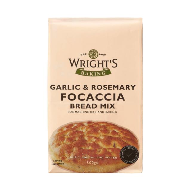 Wright’s Garlic & Rosemary Focaccia Bread Mix, 500g