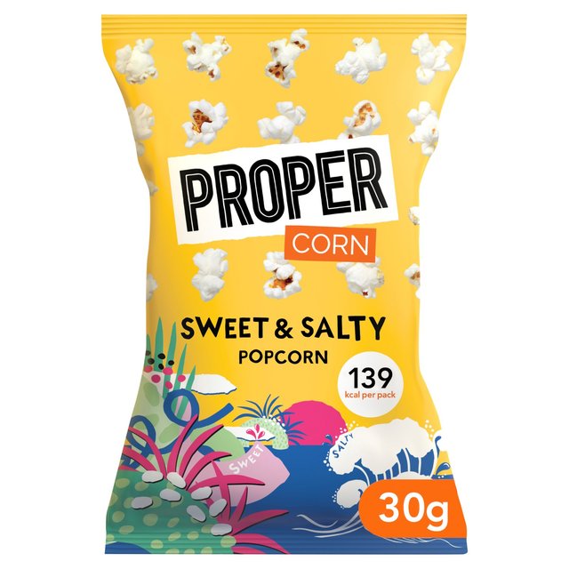 Propercorn Popcorn Sweet & Salty, 30g