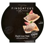 Findlater's Duck Liver Pate with Poached Plum