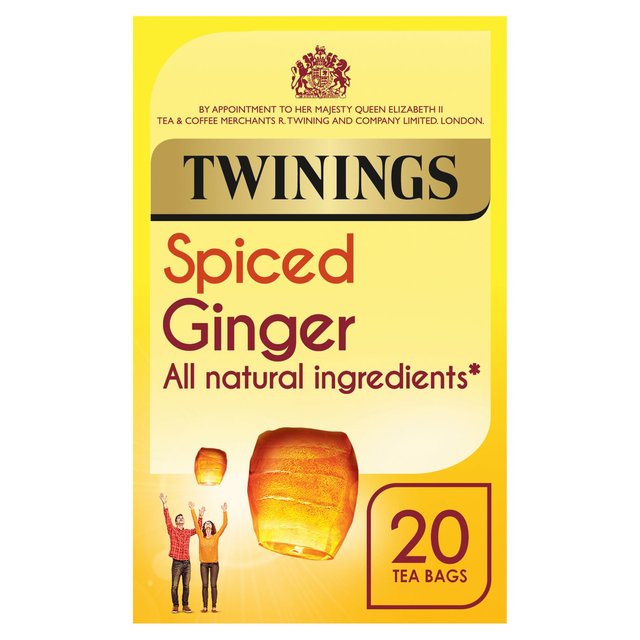 Twinings Spiced Ginger Tea, 20 Tea Bags, 20 Per Pack