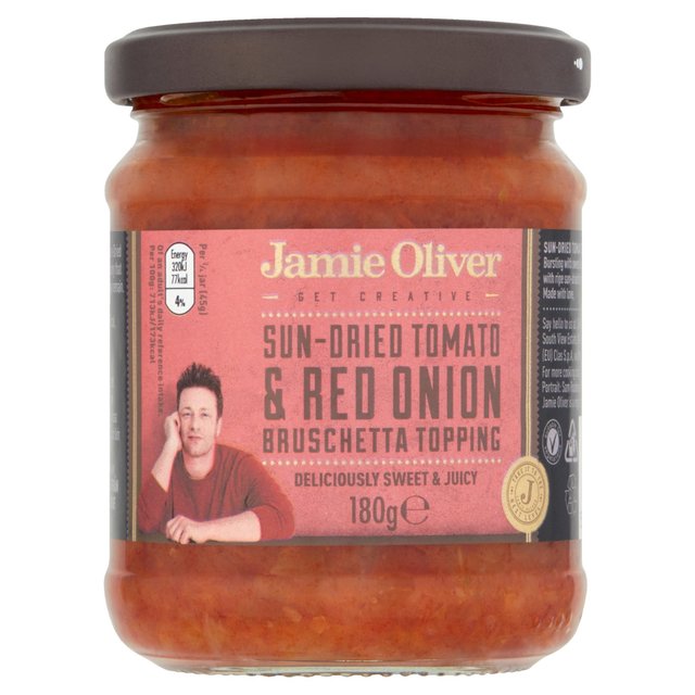 Jamie Oliver Tomato & Red Onion Bruschetta Topping, 180g