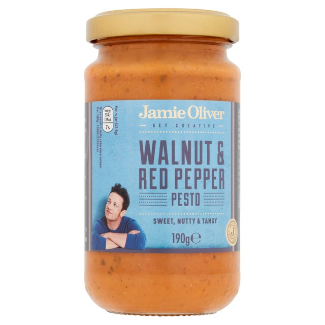 Jamie Oliver Walnut & Red Pepper Pesto, 190g