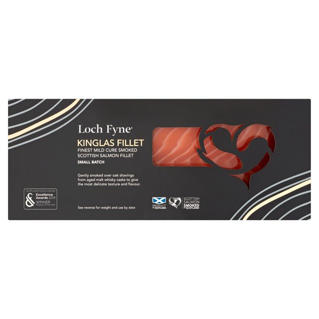 Loch Fyne Kinglas Fillet Of Smoked Scottish Salmon, 250g