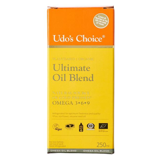 Udo’s Choice Ultimate Oil Blend Omega 3 & 6 Liquid, 250ml
