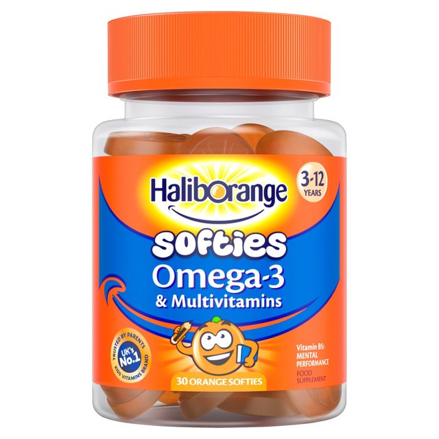 Haliborange Multivitamin & Omega-3 Softies 3-12 y