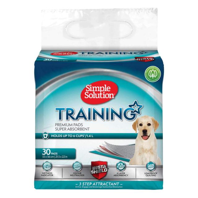 Simple Solution Puppy Training Pads, 30 Per Pack