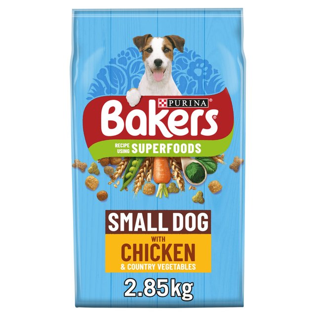 Bakers Small Dog Chicken & Vegetables, 2.85kg