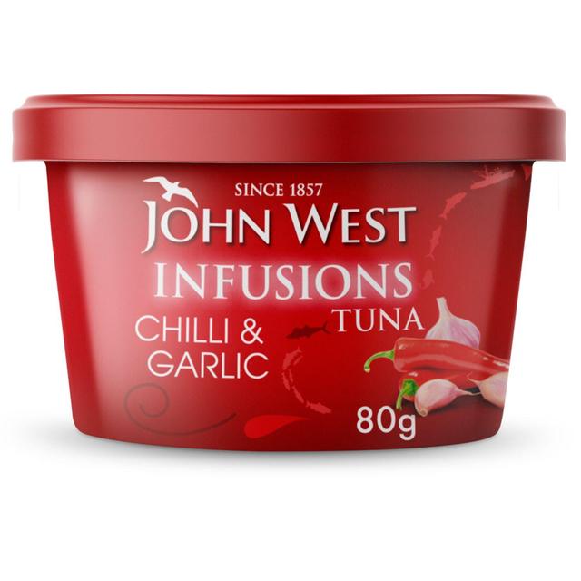 John West Infusions Tuna Chilli & Garlic, 80g