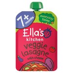 Ella's Kitchen Veggie Lasagne Baby Food Pouch 7+ Months