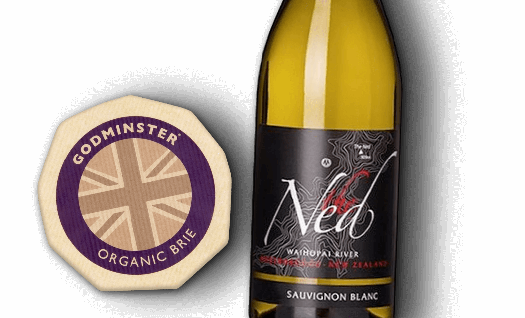 Godminster Organic Brie and The Ned Sauvignon Blanc