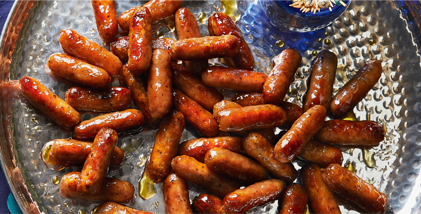 Nigella's Cosmo Cocktail Sausages