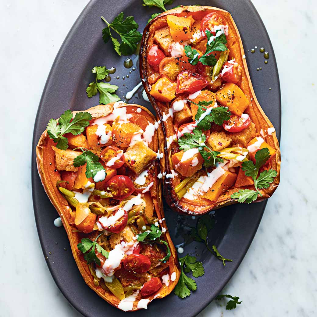 Stuffed squash