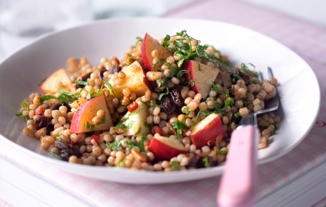 Pink Lady Apple & Moroccan Giant Couscous Salad 
